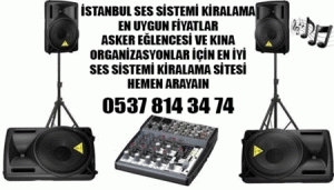 Ses Sistemi Kiralama istanbul görseli